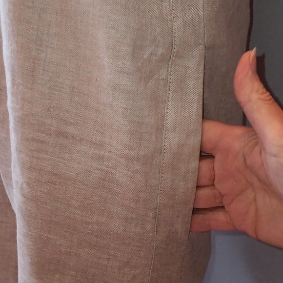 Theory Didianne Tierra linen blend sleeveless sheath dress - Picture 9 of 11